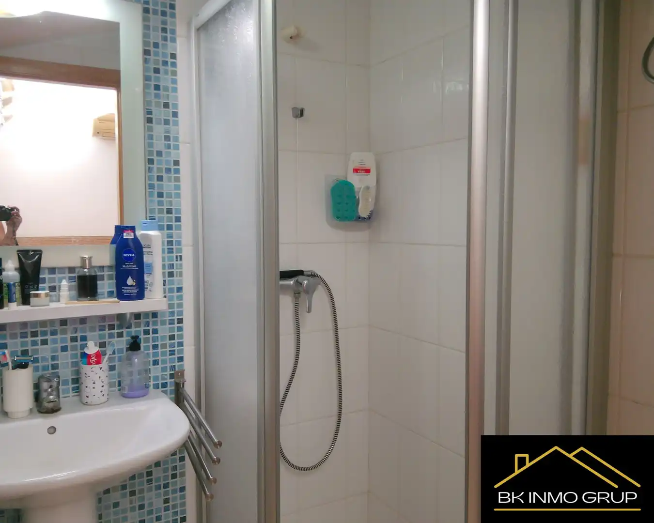 Baño de Casa adosada en venta en Peñíscola / Peníscola con Aire acondicionado, Jardín privado y Amueblado