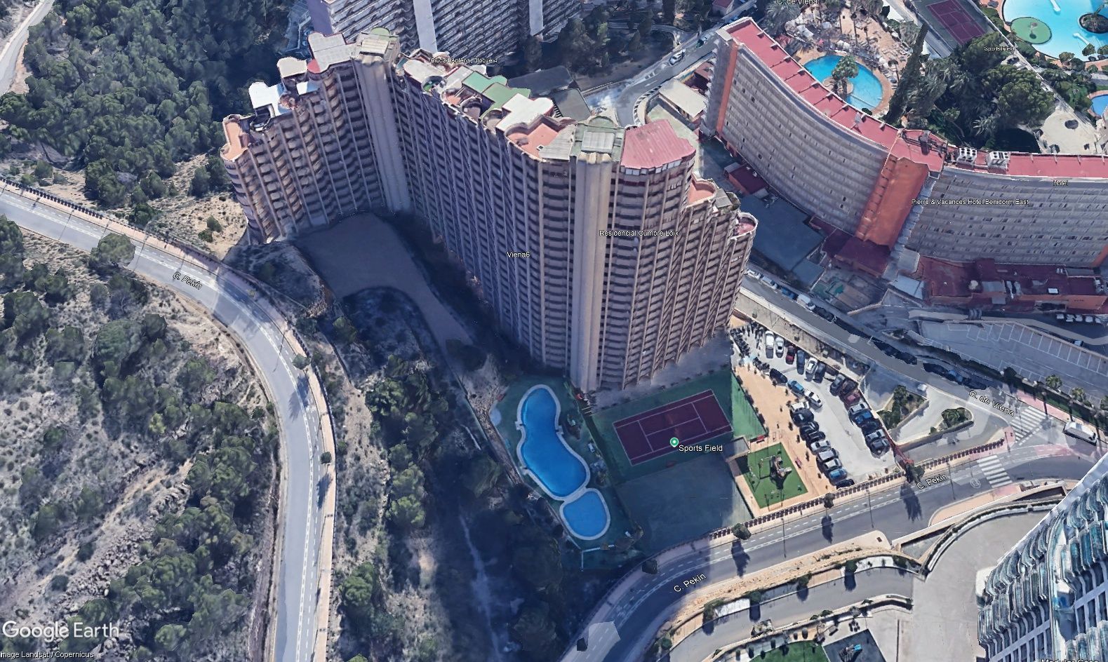 Exterior view of Attic for sale in Benidorm  with Air Conditioner, Terrace and Storage room