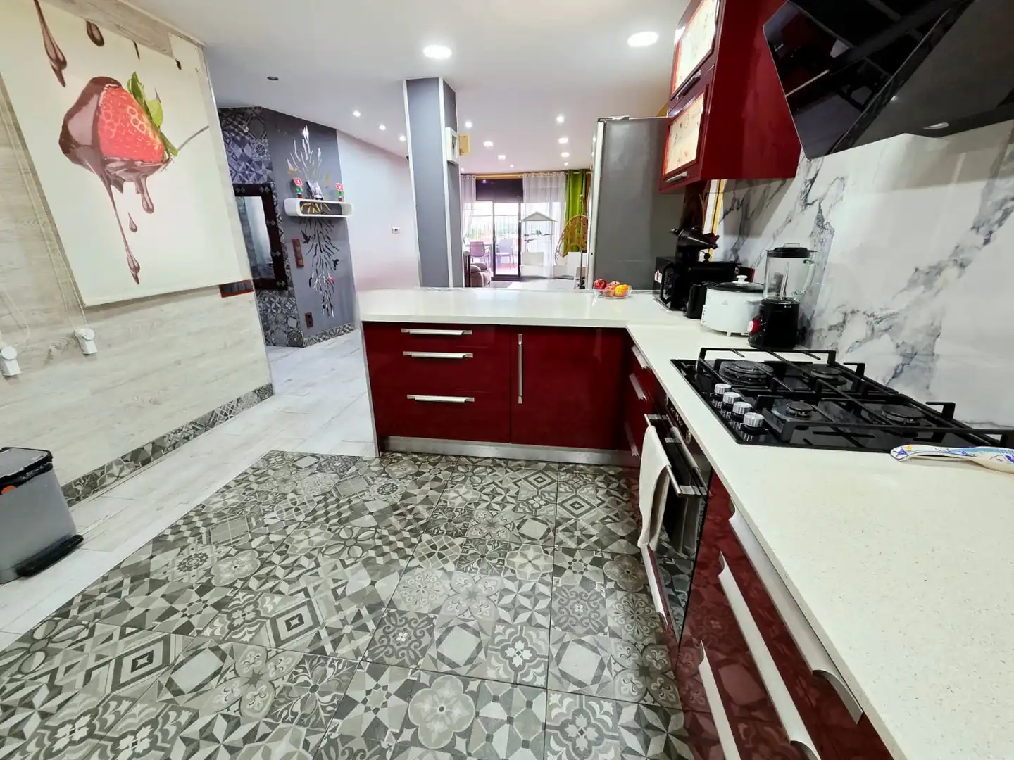 Kitchen of Flat for sale in El Prat de Llobregat  with Air Conditioner, Heating and Parquet flooring