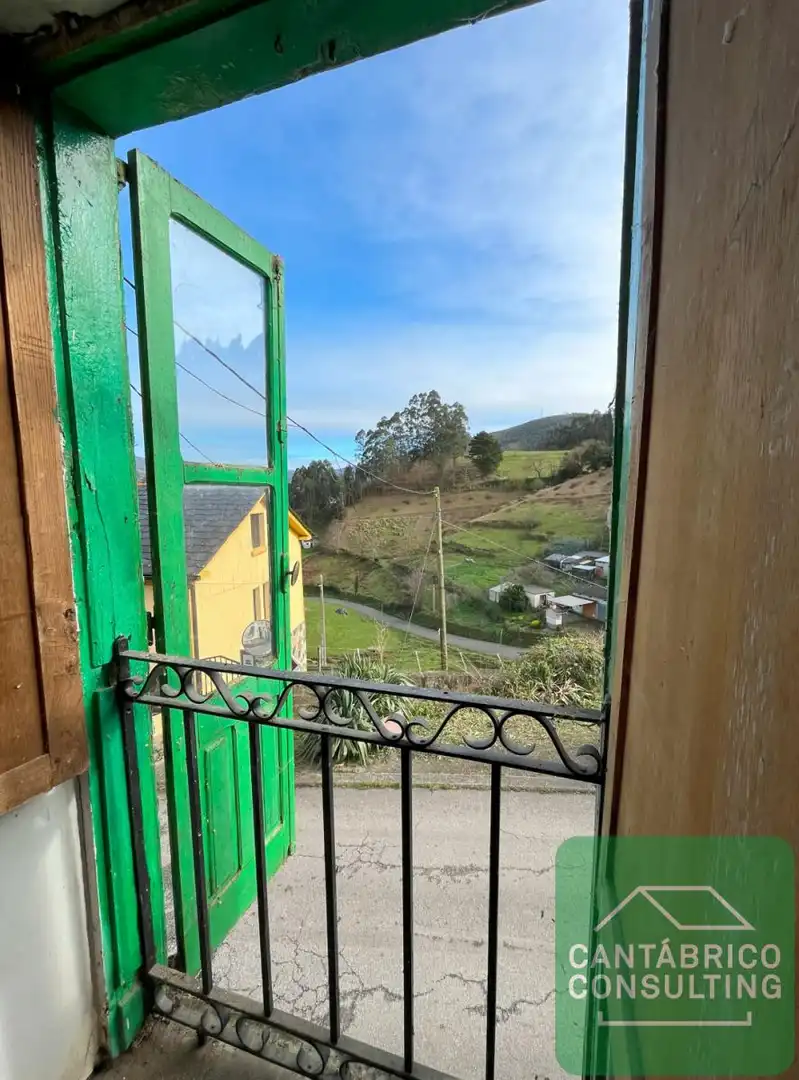 Vista exterior de Casa adosada en venta en Vegadeo