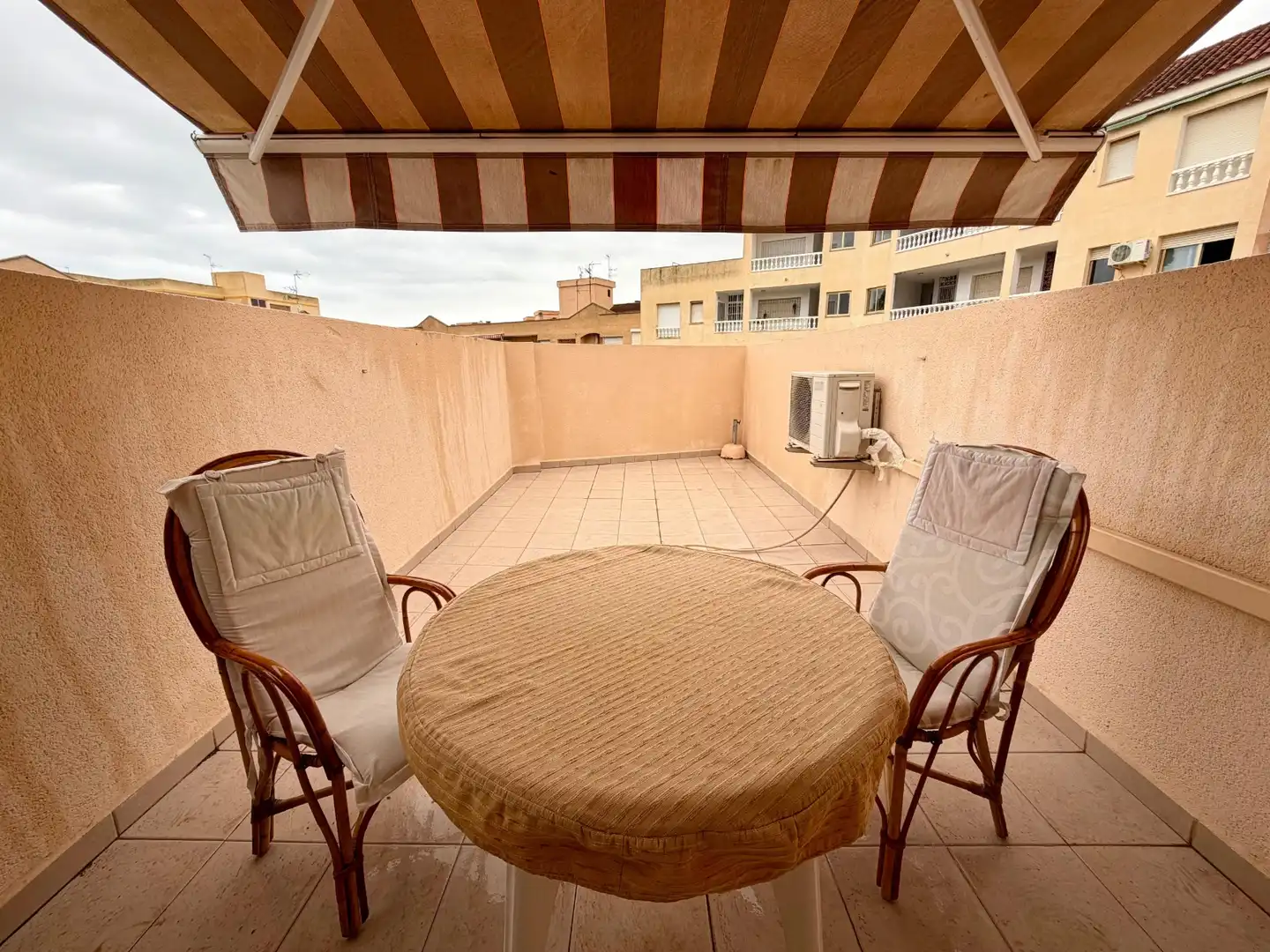 Terrace of Flat for rent in San Pedro del Pinatar  with Air Conditioner, Heating and Terrace