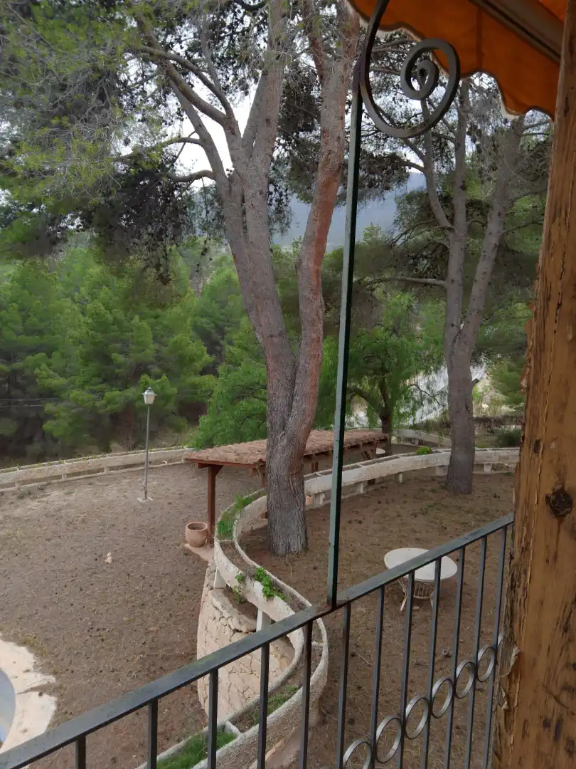 Jardí de Casa o xalet en venda en Tibi amb Calefacció, Jardí privat i Terrassa