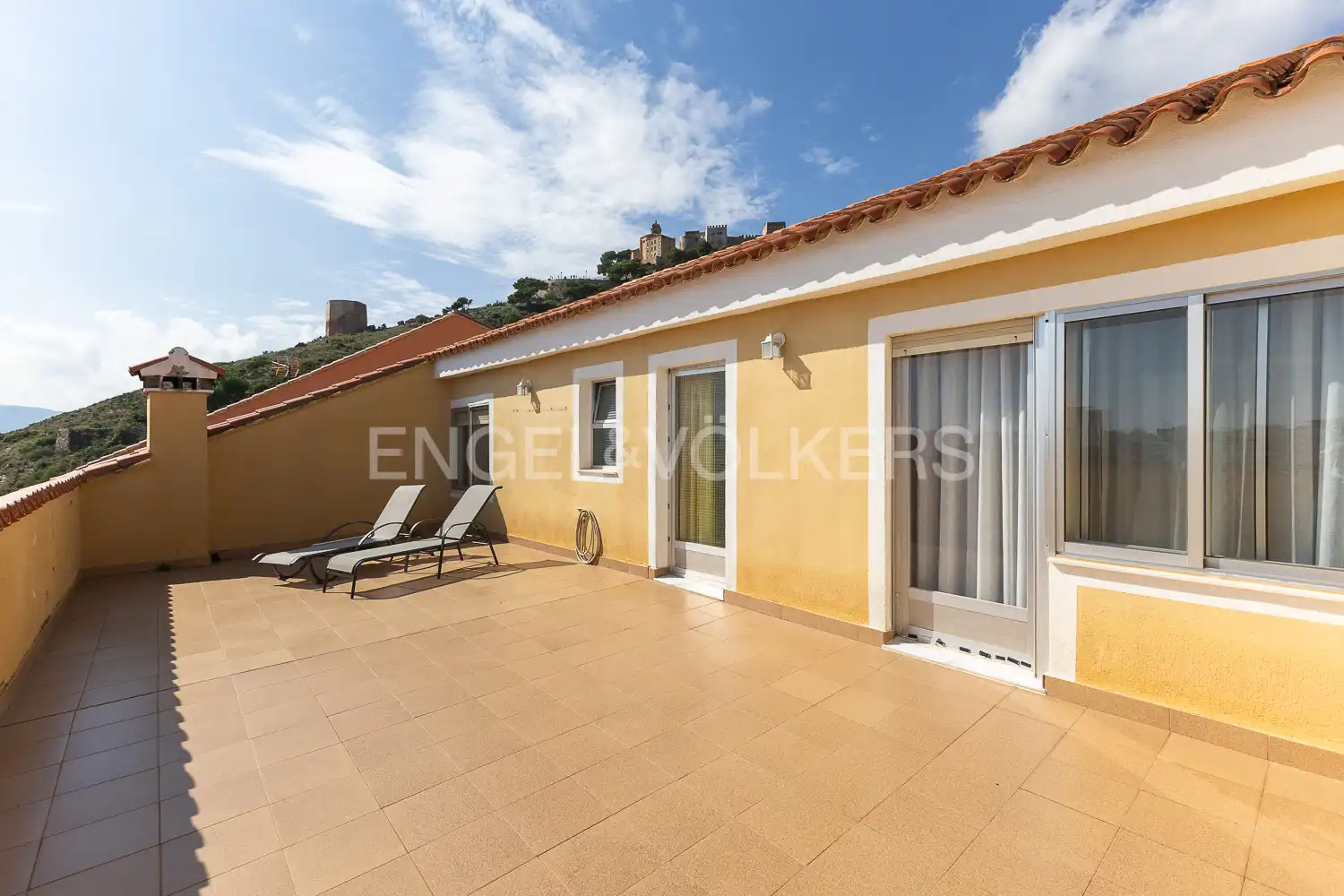 Terrassa de Casa o xalet en venda en Cullera amb Aire condicionat, Calefacció i Jardí privat
