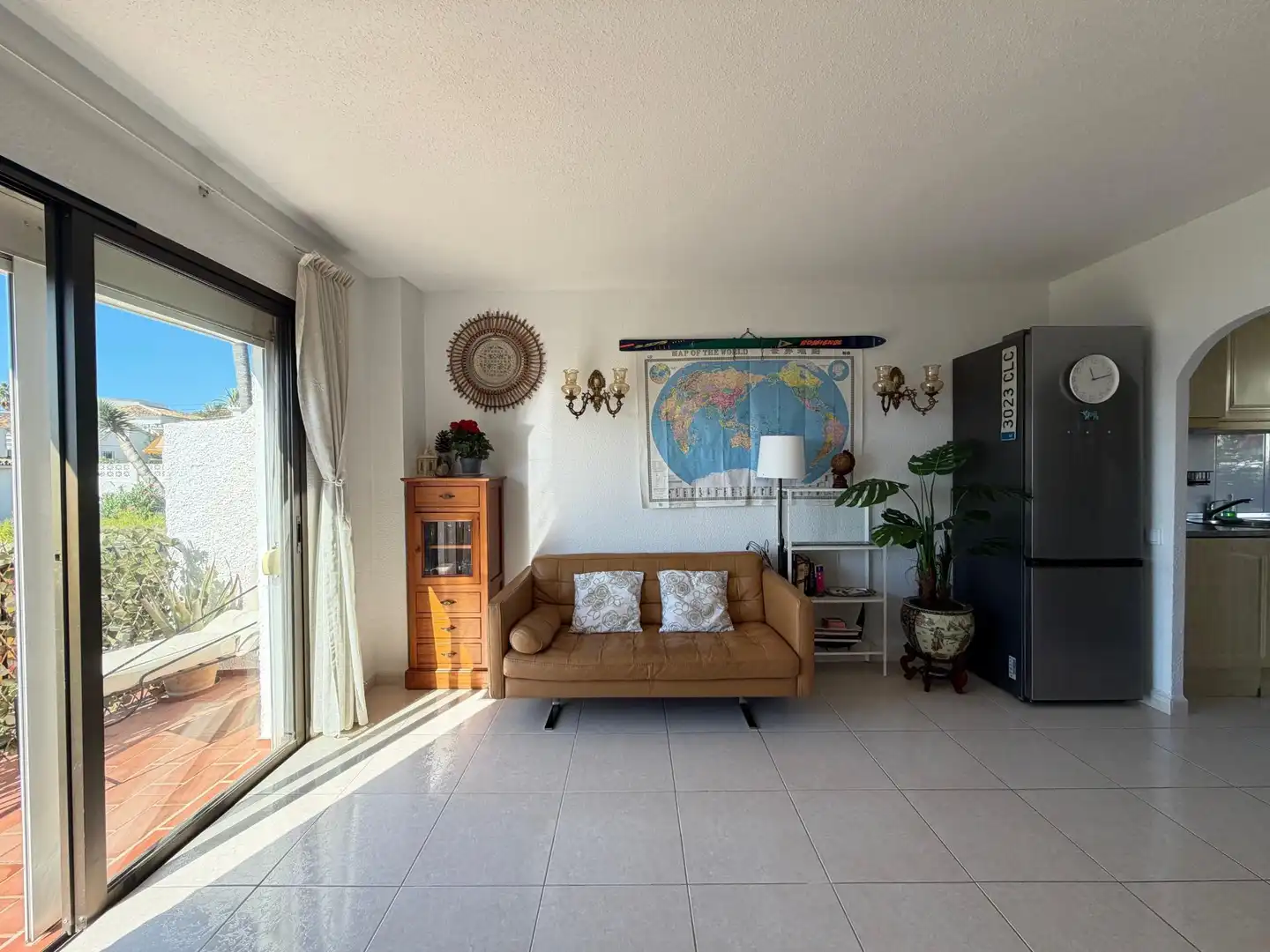 Living room of Flat for sale in Mijas  with Private garden, Terrace and Community pool