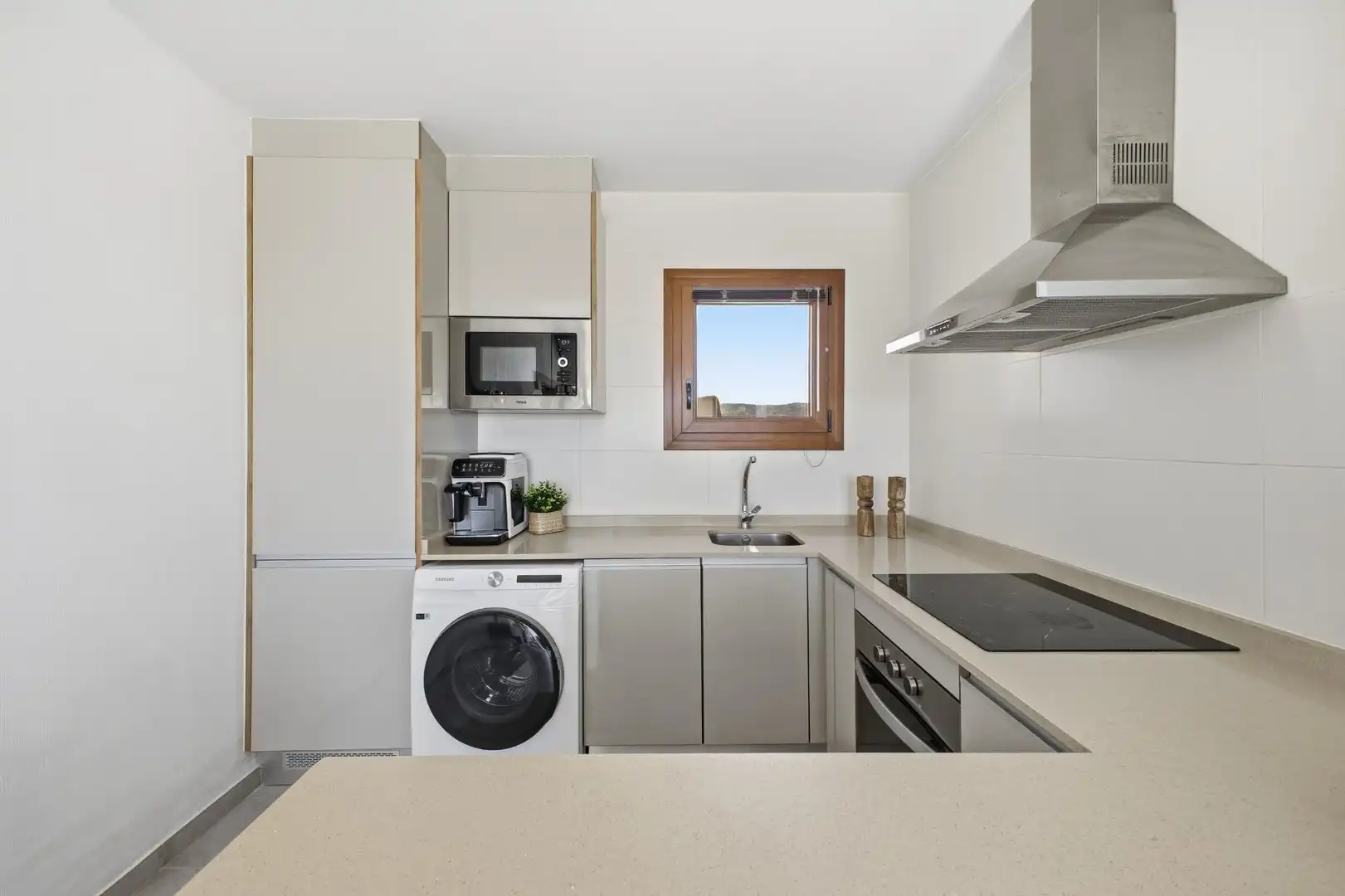 Cocina de Ático en venta en Xeresa con Aire acondicionado, Jardín privado y Terraza