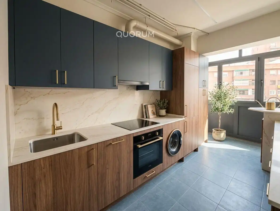 Cocina de Piso en venta en Bilbao  con Calefacción