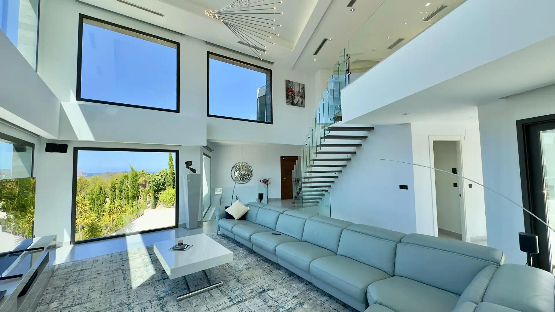 Living room of Houses for sale in Jávea / Xàbia  with Air Conditioner, Heating and Private garden
