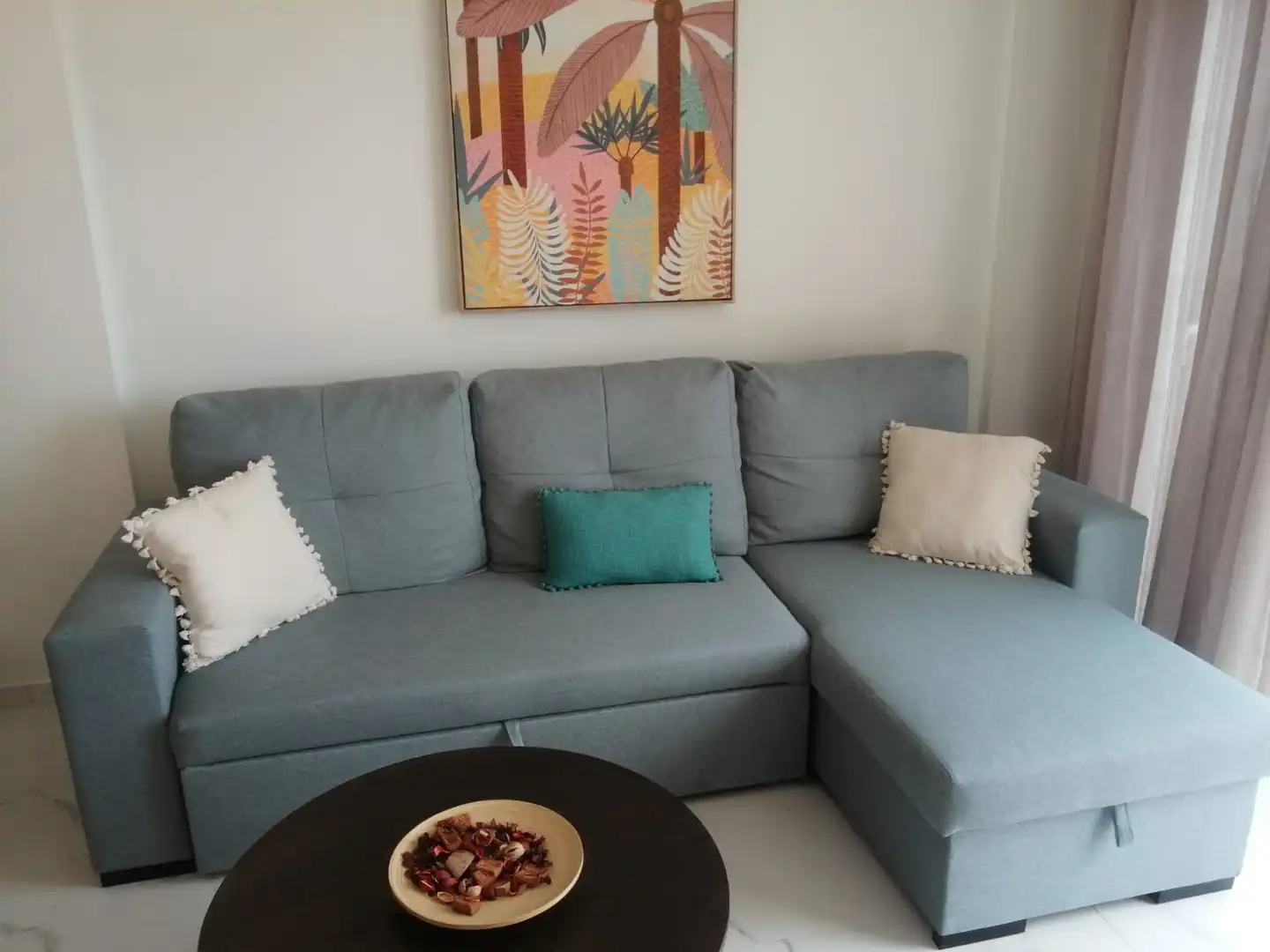 Wohnzimmer von Maisonette zum Verkauf in Arona mit Terrasse, Schwimmbad und Möbliert