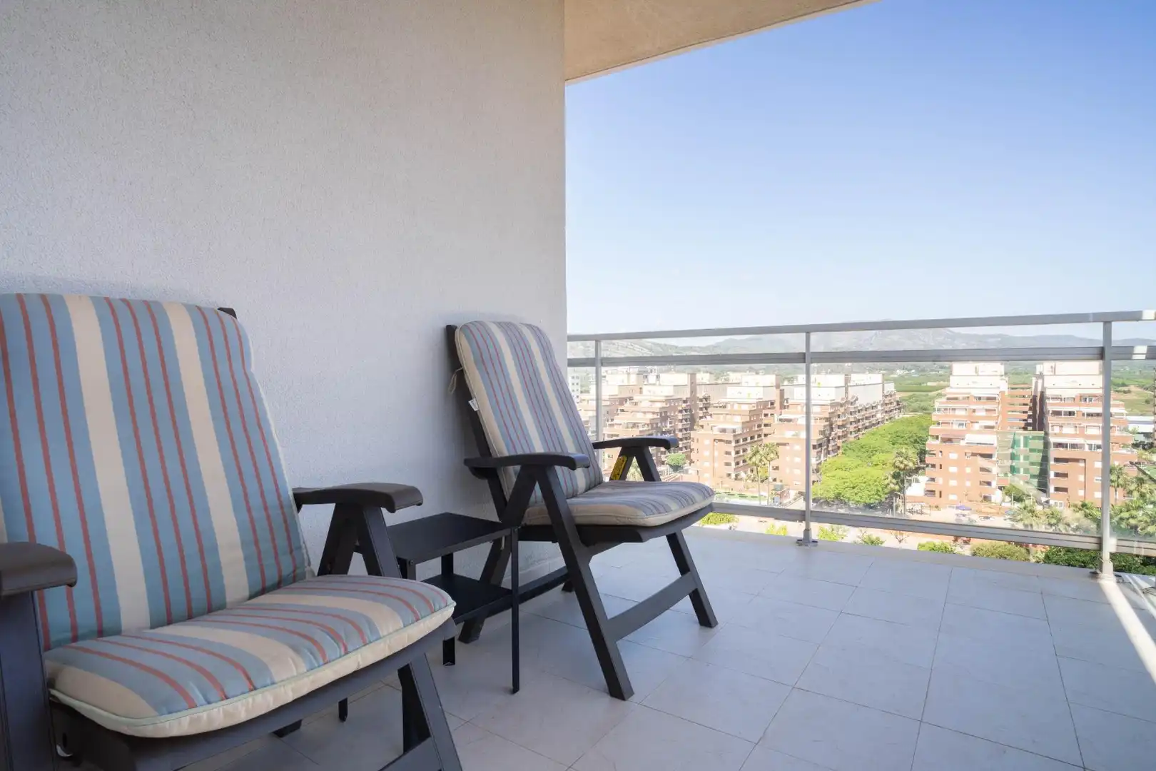 Terrace of Apartments for sale in Oropesa del Mar / Orpesa  with Air Conditioner, Private garden and Terrace