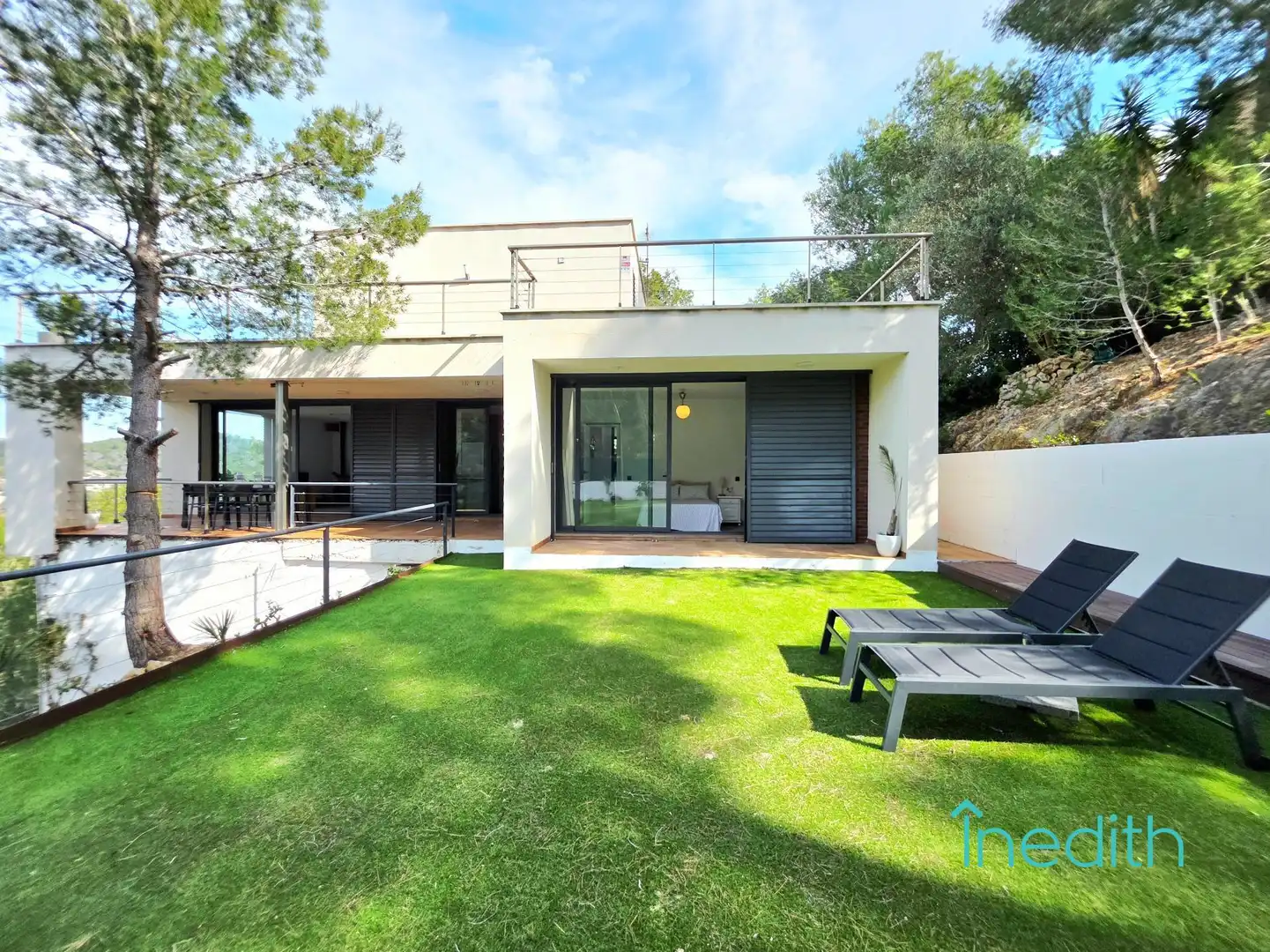 Jardí de Casa o xalet en venda en Cubelles amb Calefacció, Jardí privat i Terrassa