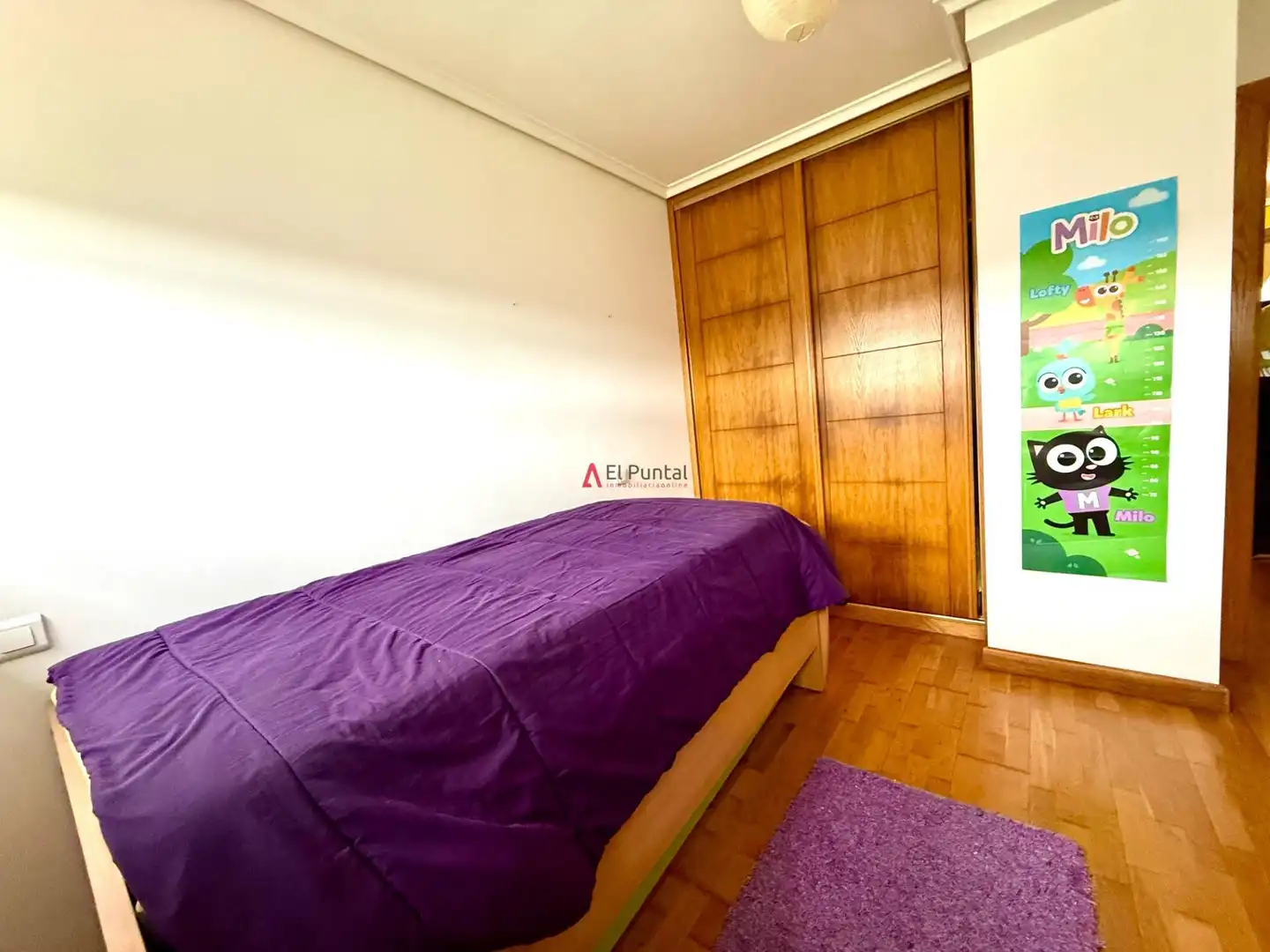 Schlafzimmer von Maisonette zum Verkauf in Piélagos mit Heizung, Parkett und Abstellraum