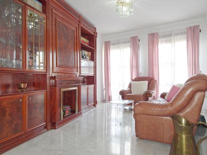 Living room of Flat for sale in Málaga Capital  with Air Conditioner, Parquet flooring and Storage room