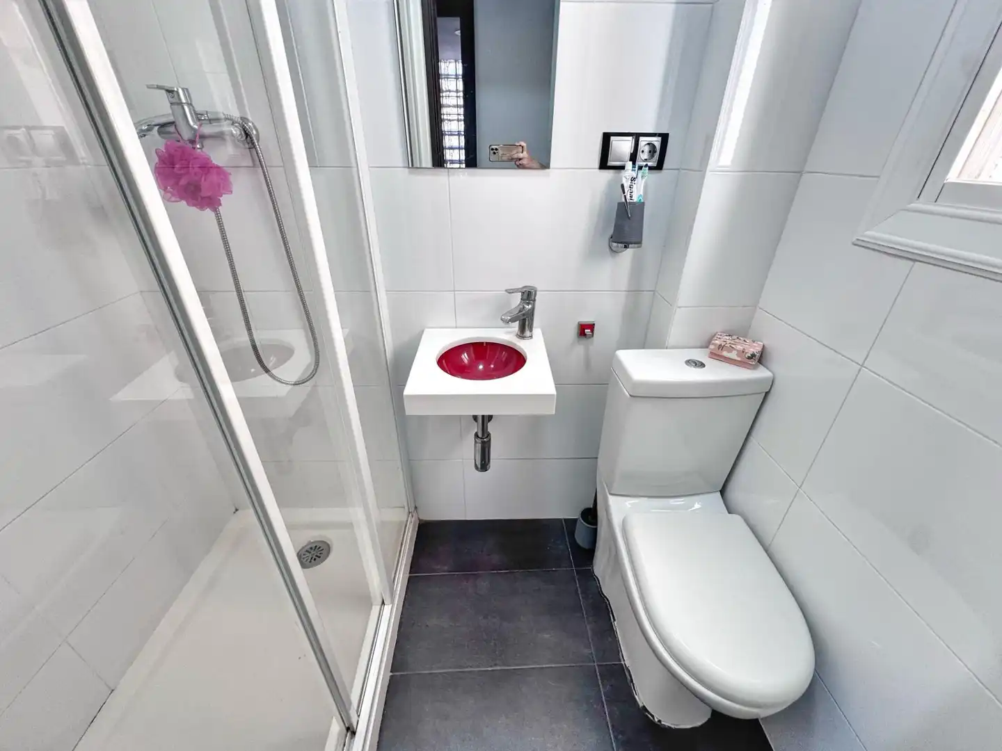 Baño de Piso de alquiler en Petrer con Aire acondicionado, Calefacción y Amueblado