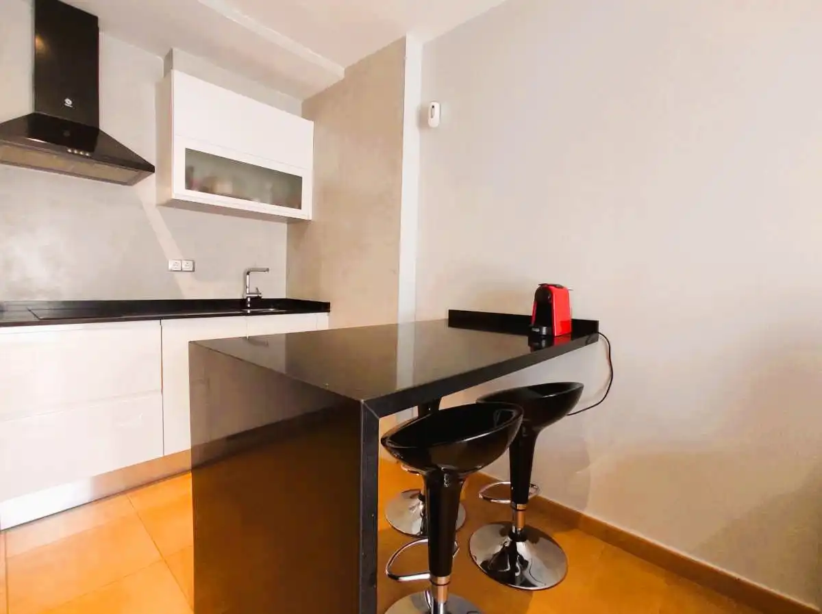 Cocina de Apartamento en venta en Canet d'En Berenguer con Aire acondicionado, Amueblado y Piscina comunitaria