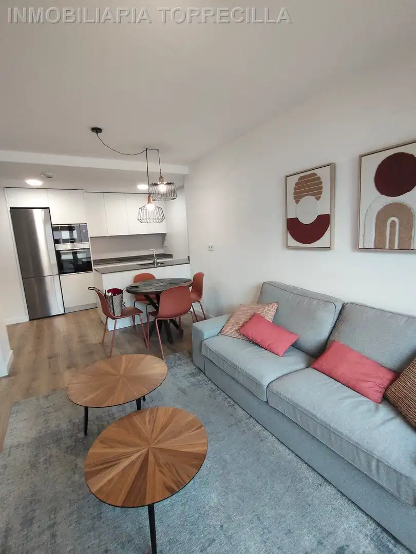 Sala de estar de Piso de alquiler en Valladolid con Parquet, Terraza y Trastero