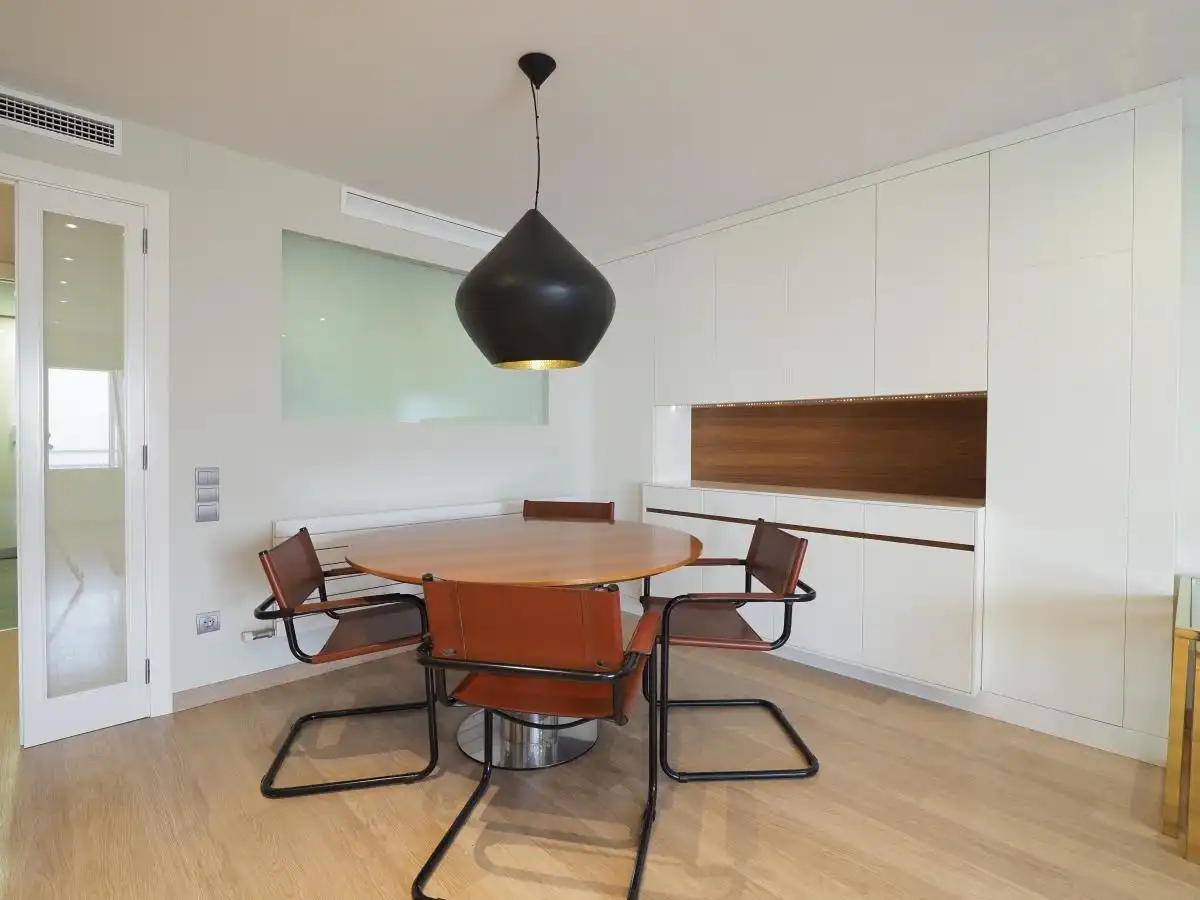 Esszimmer von Wohnung zur Miete in Reus mit Klimaanlage, Heizung und Parkett
