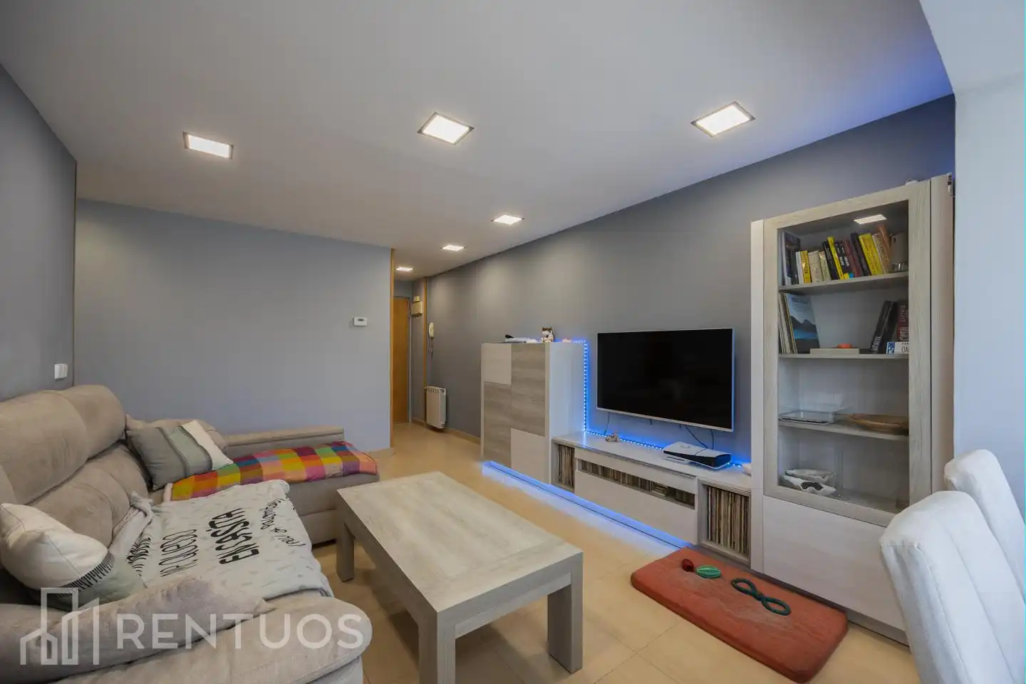 Sala de estar de Piso en venta en Madrid