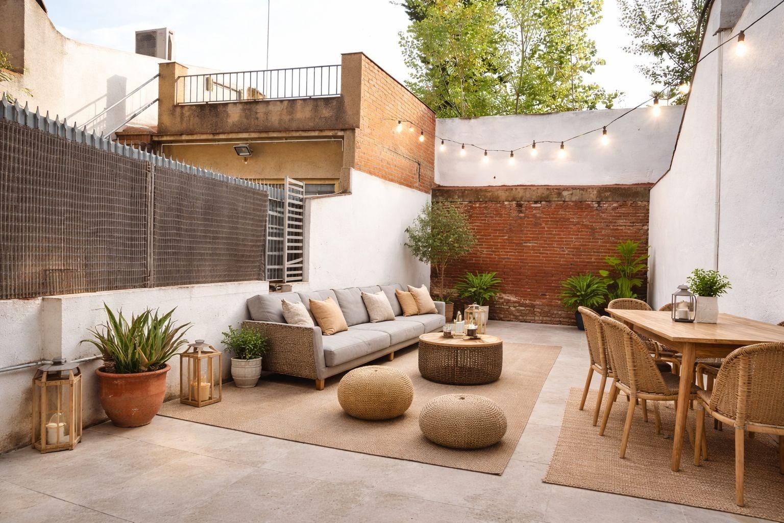 Terraza de Casa o chalet en venta en Sabadell con Aire acondicionado, Jardín privado y Parquet