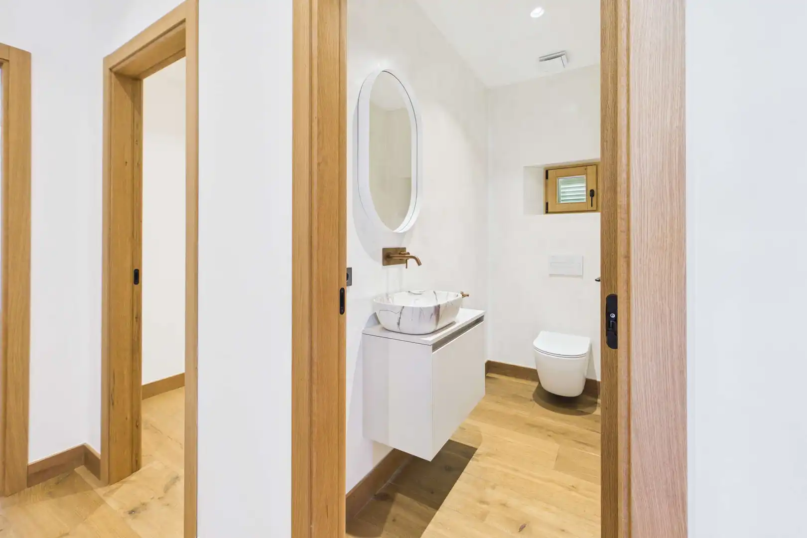 Baño de Finca rústica en venta en Capdepera con Aire acondicionado, Calefacción y Parquet