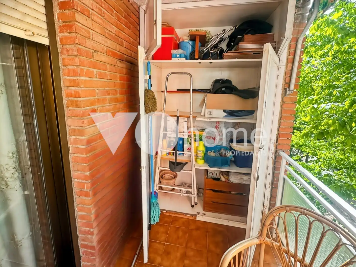 Küche von Wohnung zum Verkauf in Madrid mit Heizung, Terrasse und Möbliert