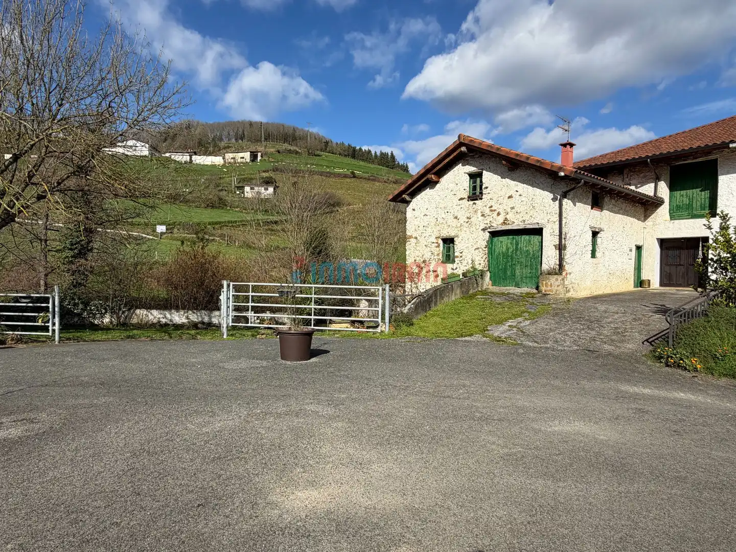 Vista exterior de Casa o chalet en venta en Olaberria con Calefacción, Jardín privado y Terraza