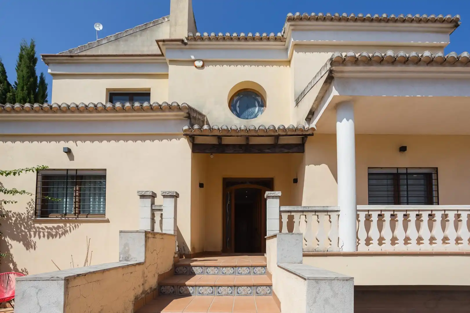 Vista exterior de Casa o chalet en venta en Rafelcofer con Aire acondicionado, Calefacción y Jardín privado