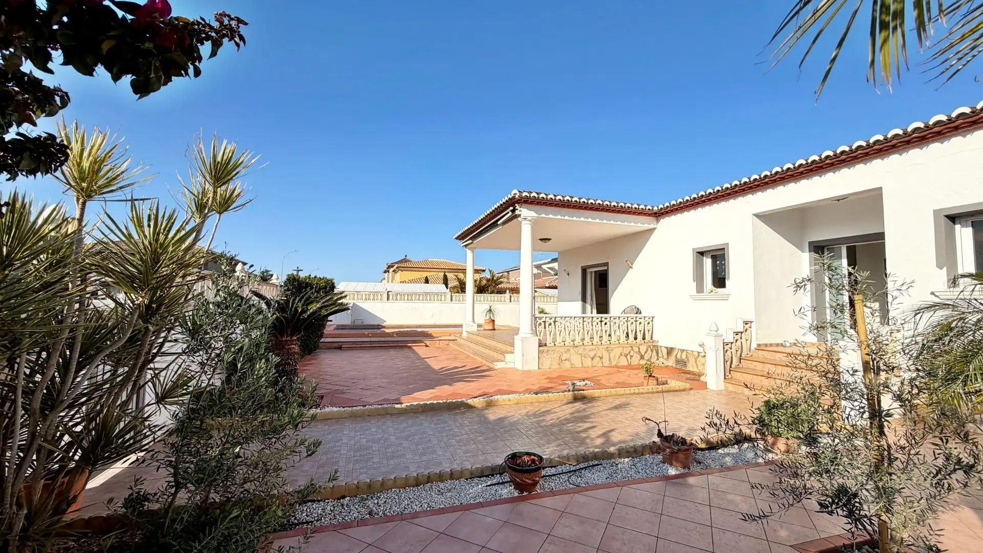 Vista exterior de Casa o chalet en venta en El Verger con Aire acondicionado, Calefacción y Jardín privado