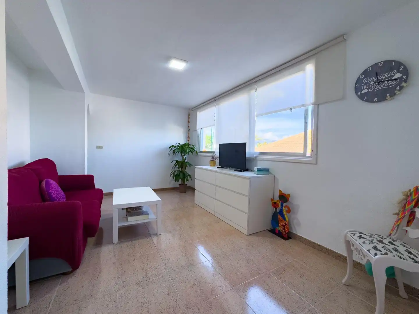 Sala d'estar de Casa o xalet en venda en La Orotava amb Jardí privat