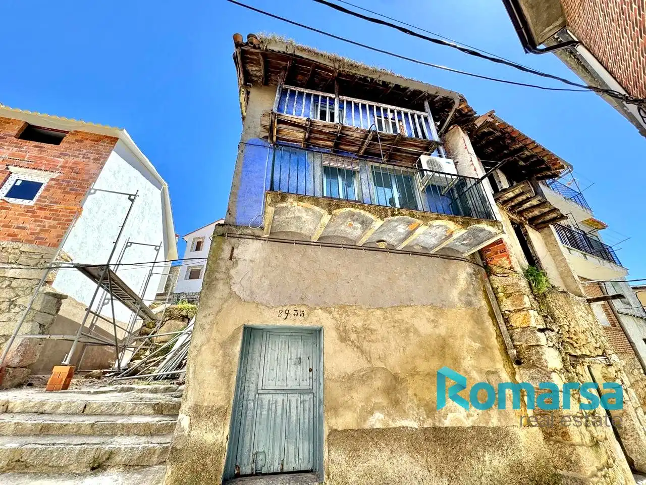 Vista exterior de Finca rústica en venta en Pedro Bernardo con Aire acondicionado