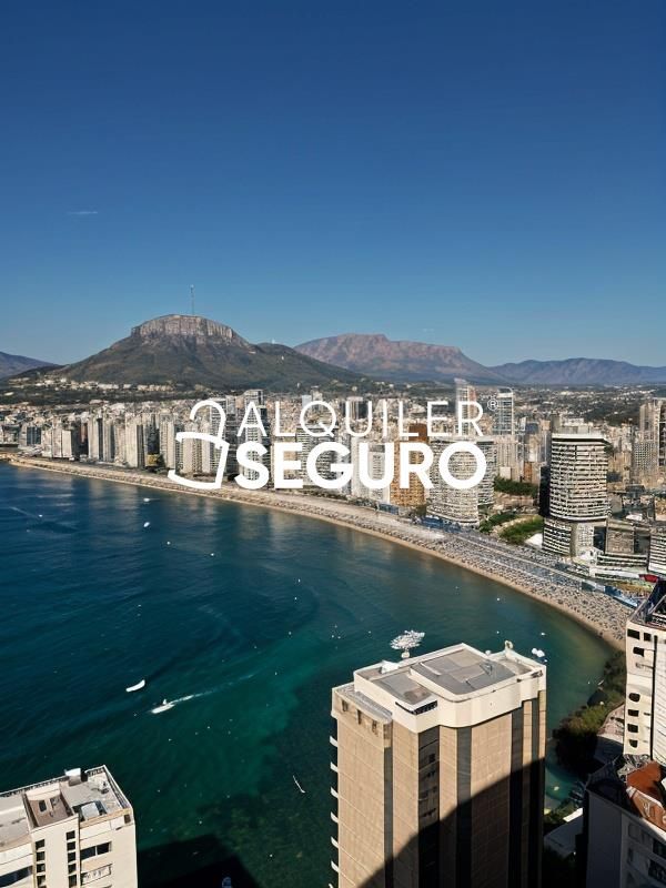 Exterior view of Flat to rent in Benidorm  with Air Conditioner, Terrace and Swimming Pool