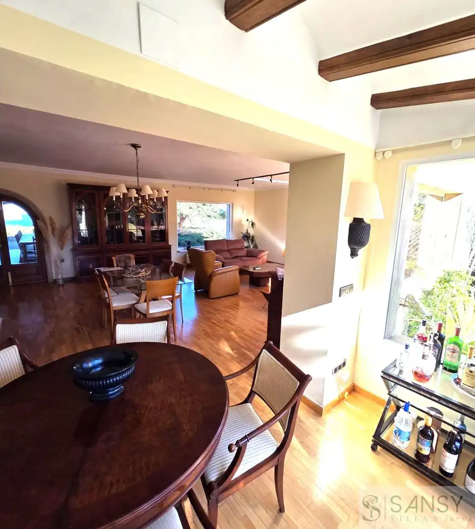 Dining room of Houses for sale in Jávea / Xàbia  with Air Conditioner, Heating and Storage room