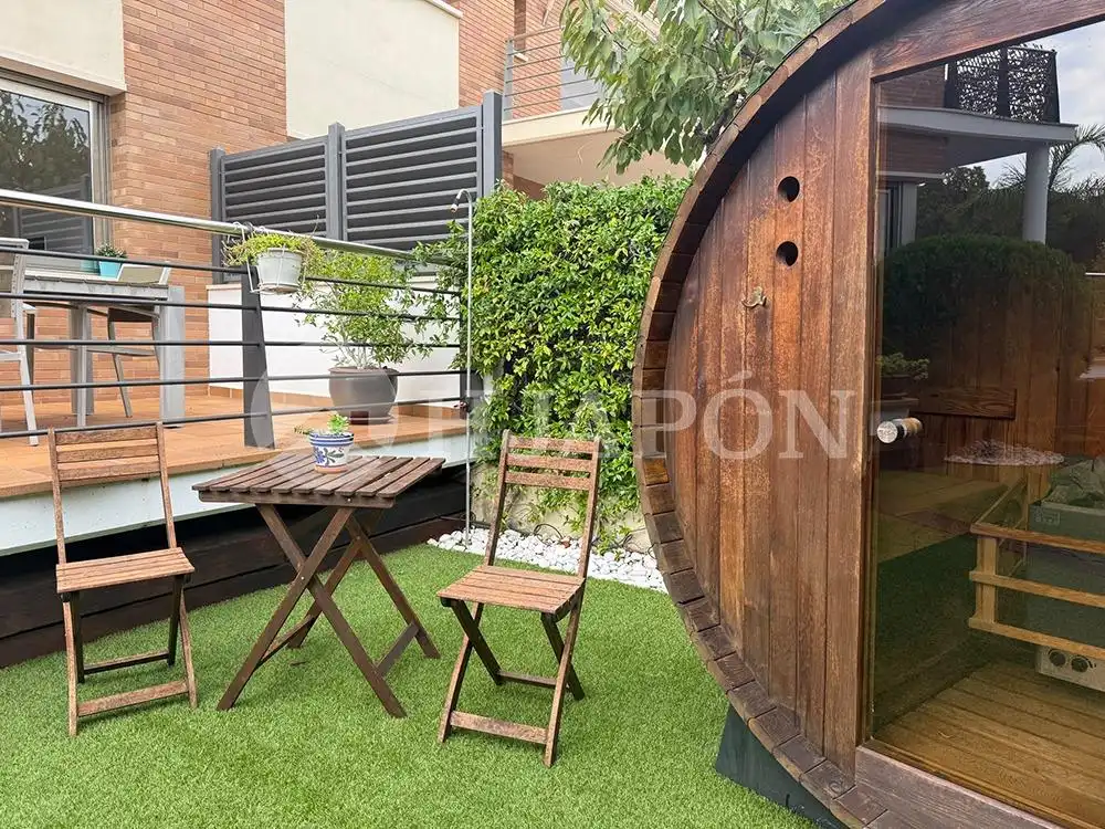 Terrassa de Casa adosada en venda en Vilassar de Dalt amb Aire condicionat, Calefacció i Jardí privat