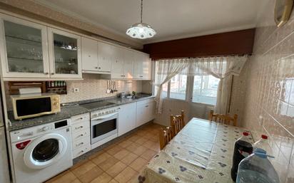 Kitchen of Flat for sale in Ferrol  with Parquet flooring, Storage room and Furnished