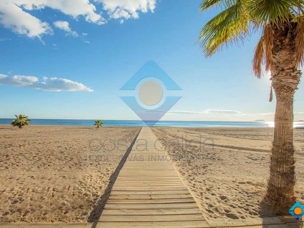 Vista exterior de Piso en venta en Mazarrón con Aire acondicionado, Jardín privado y Terraza