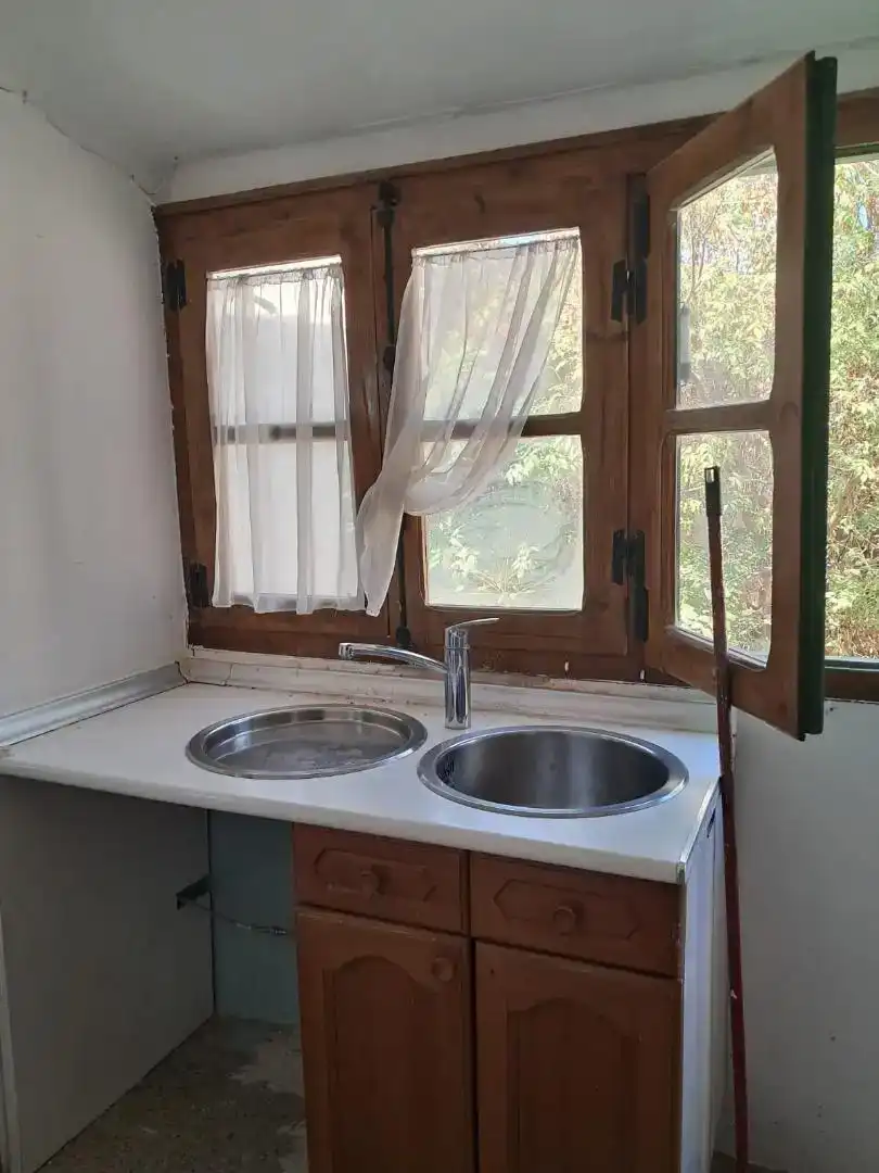 Cuina de Casa o xalet de lloguer en Magallón amb Jardí privat, Traster i Moblat