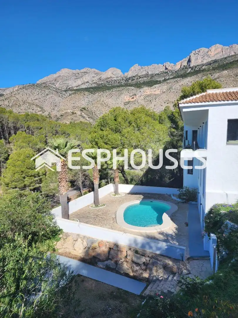 Vista exterior de Casa o chalet en venta en Altea con Balcón