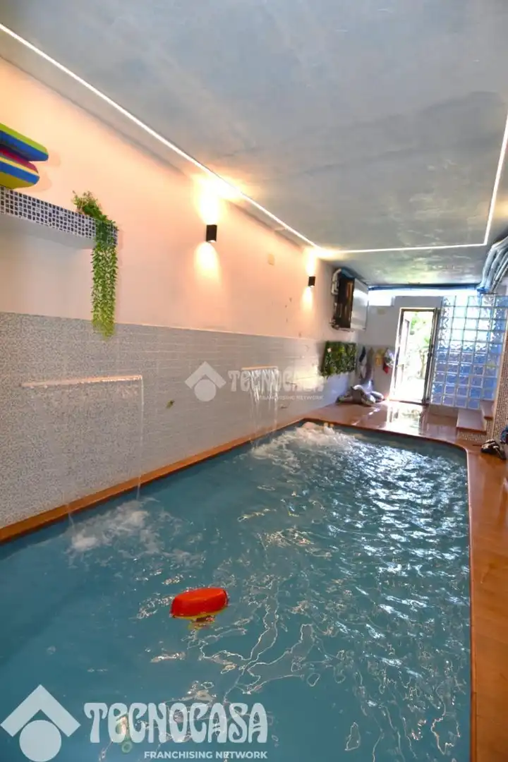 Swimming pool of Detached homes for sale in Boadilla del Monte