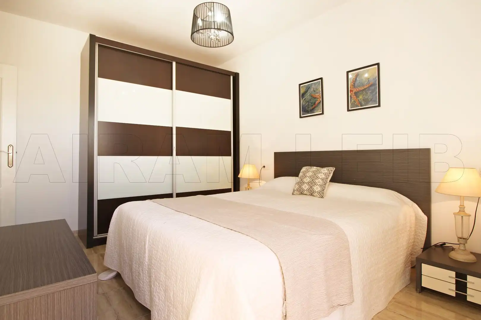 Bedroom of Flat for sale in Sa Pobla  with Air Conditioner and Terrace