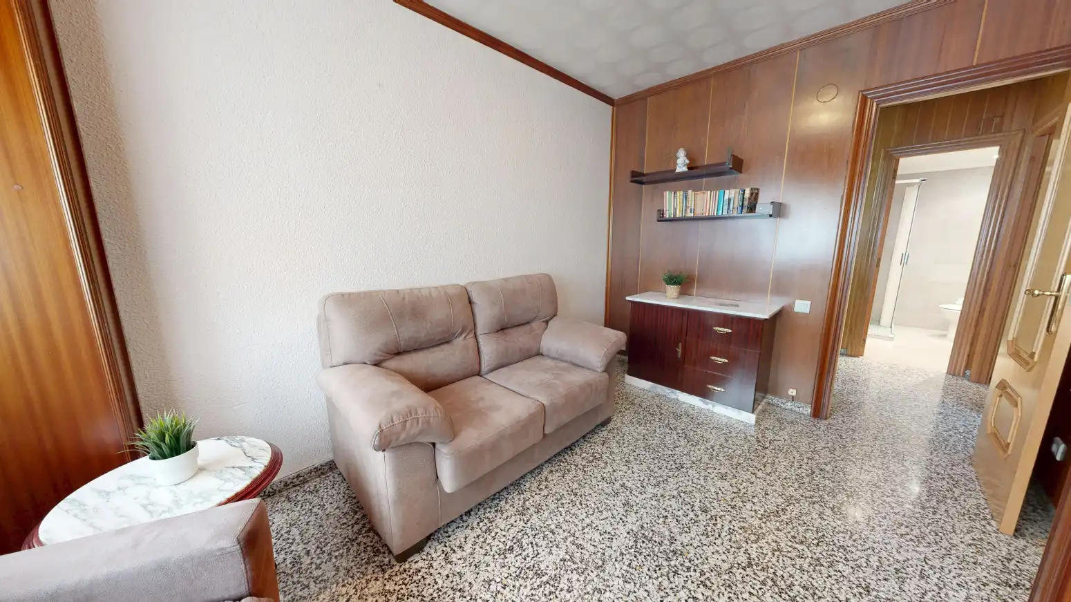 Sala de estar de Piso en venta en Valencia con Aire acondicionado y Balcón
