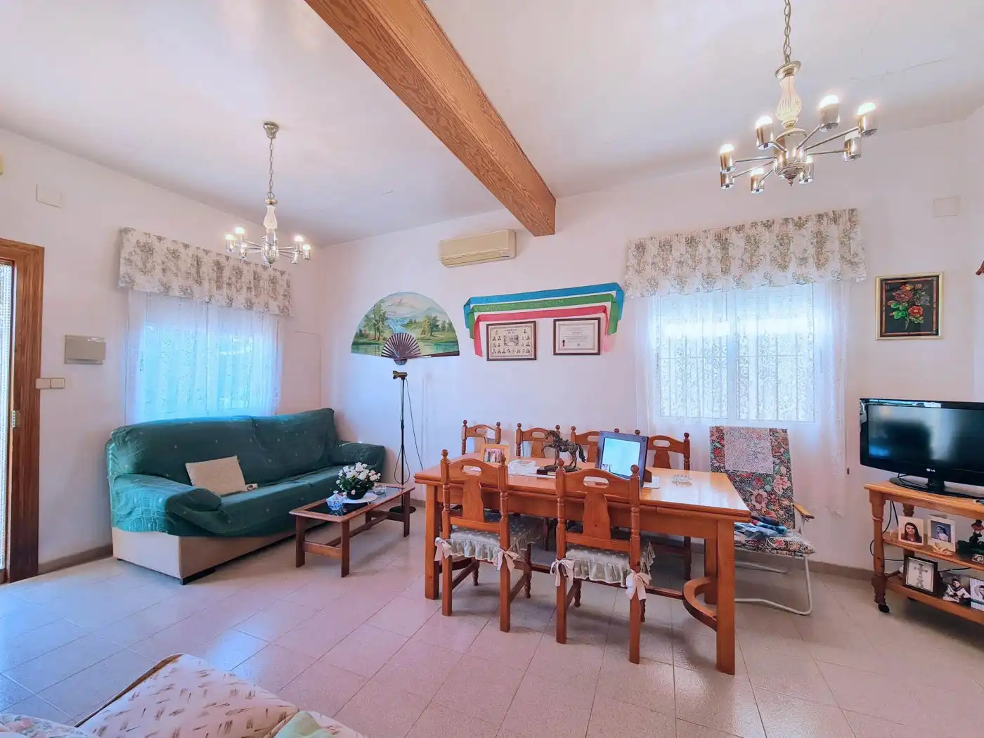 Sala de estar de Casa o chalet en venta en Cartagena con Aire acondicionado y Terraza