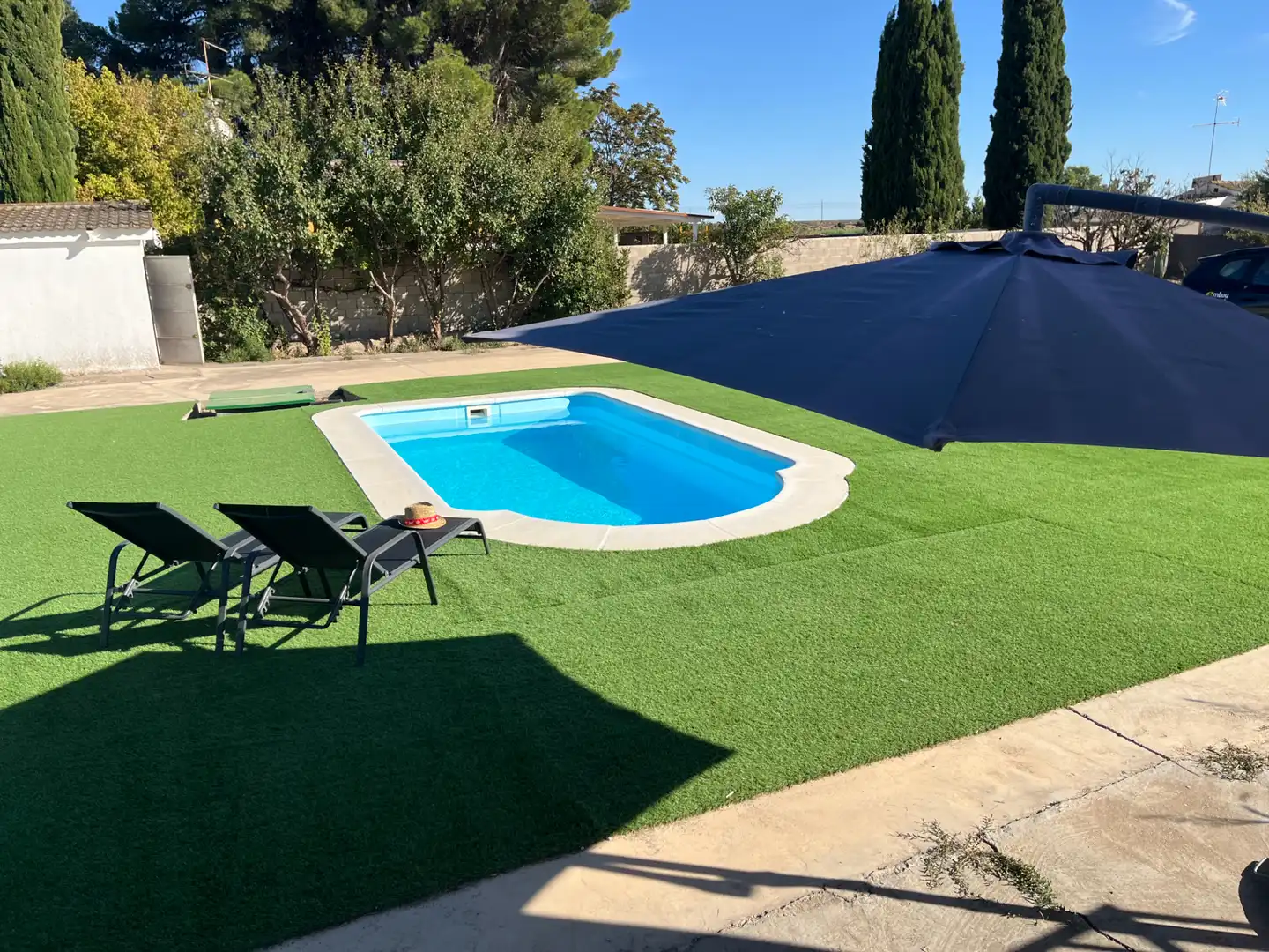 Piscina de Casa o chalet en venta en Osera de Ebro con Jardín privado, Terraza y Trastero