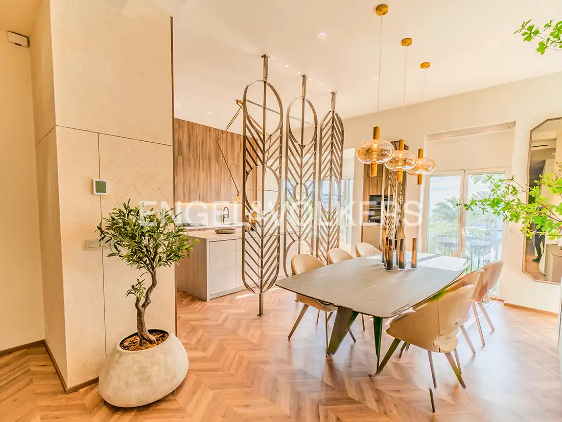 Dining room of Flat for sale in Alicante / Alacant  with Air Conditioner, Heating and Furnished