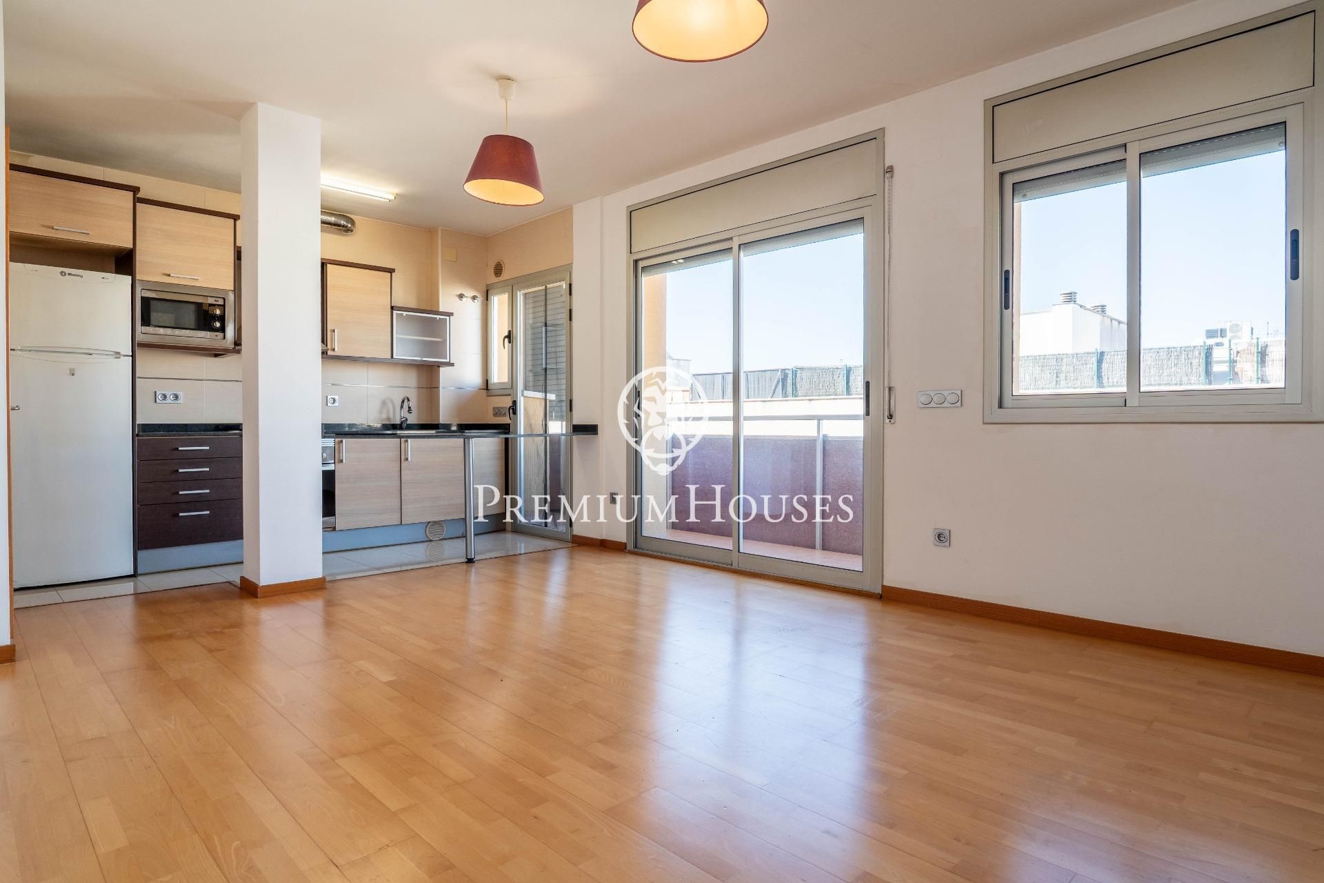 Vista exterior de Piso en venta en Viladecans con Aire acondicionado, Calefacción y Parquet