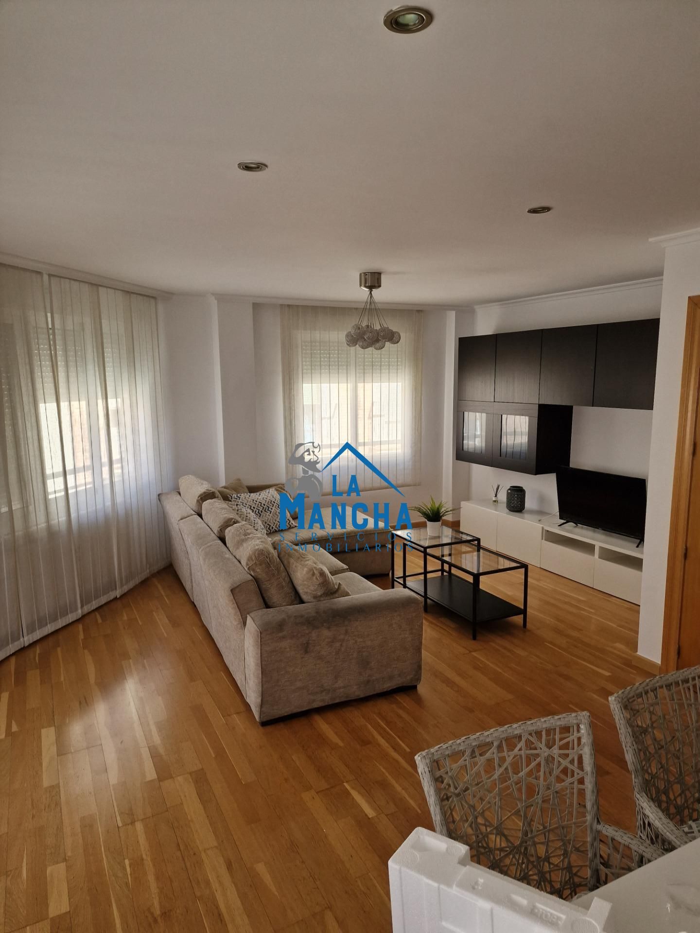 Living room of Attic for sale in  Albacete Capital  with Air Conditioner, Heating and Terrace