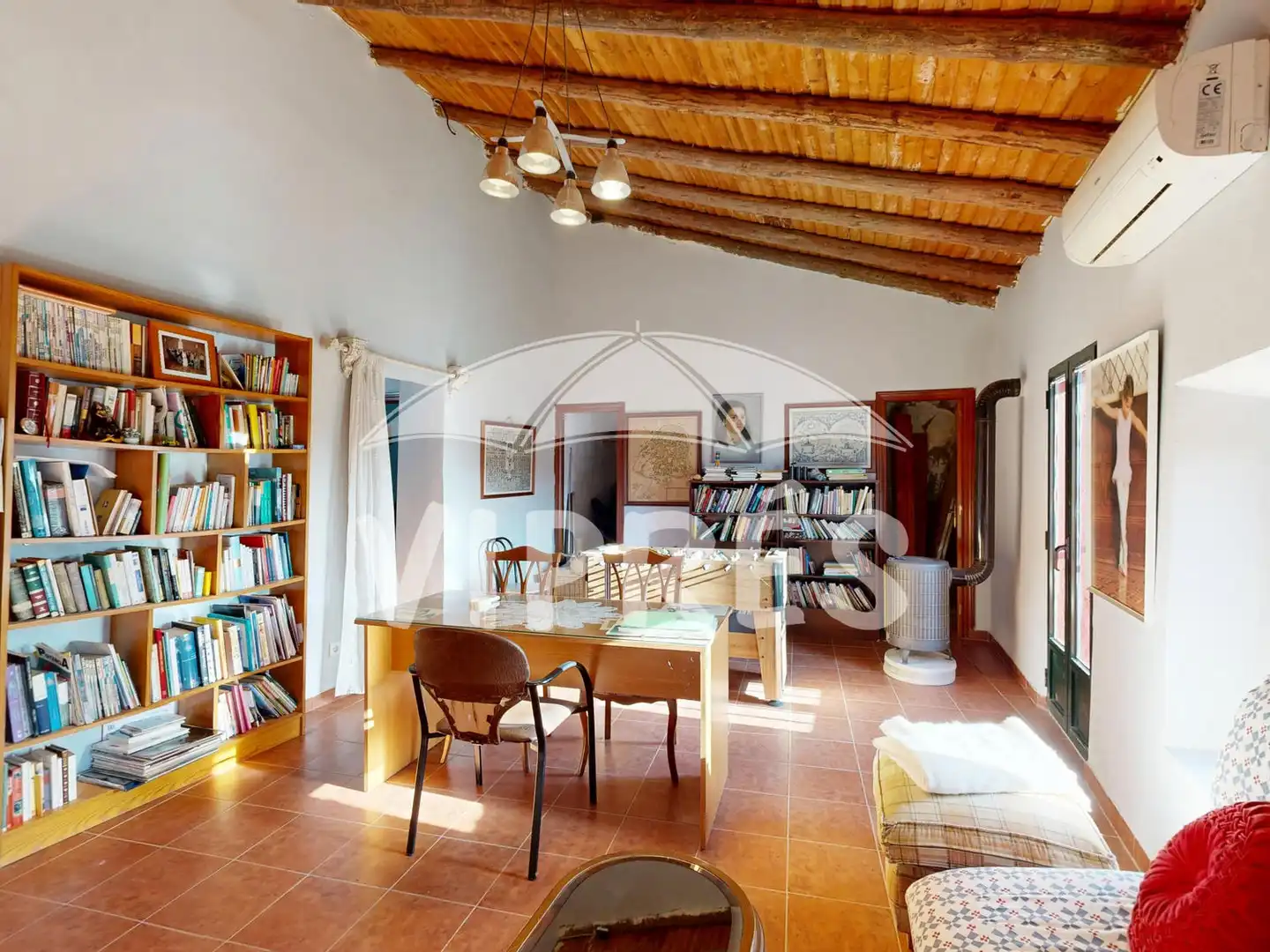 Sala d'estar de Casa o xalet en venda en Aldea del Cano