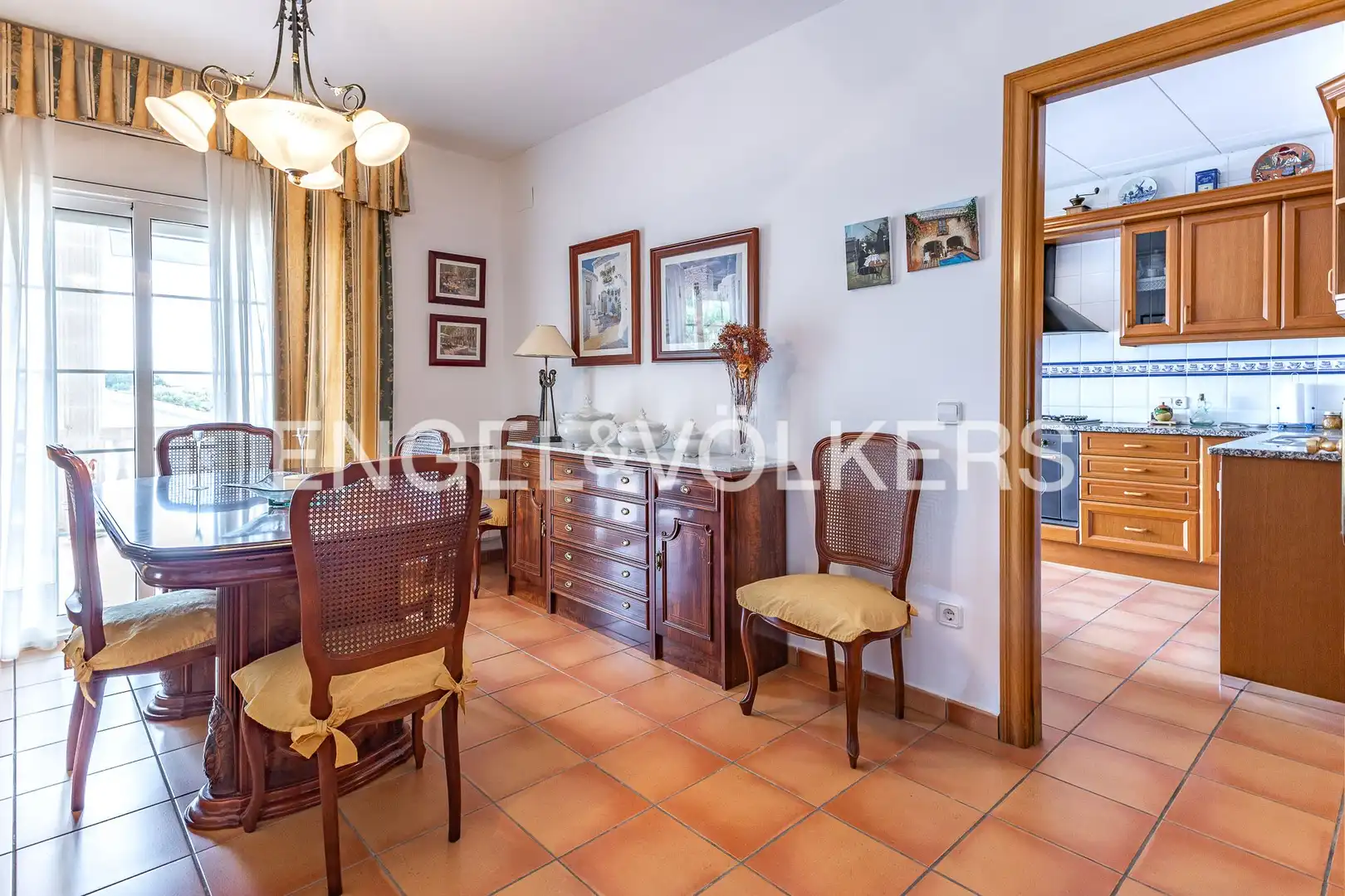 Dining room of Houses for sale in Sant Cebrià de Vallalta  with Heating, Private garden and Balcony