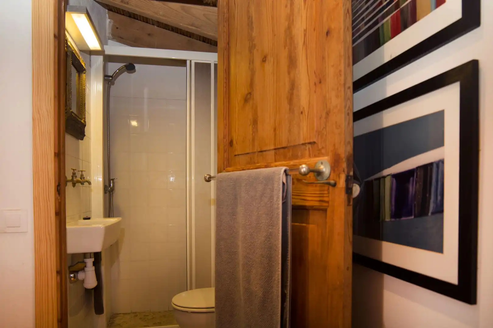Baño de Finca rústica en venta en Banyalbufar con Jardín privado, Terraza y Horno