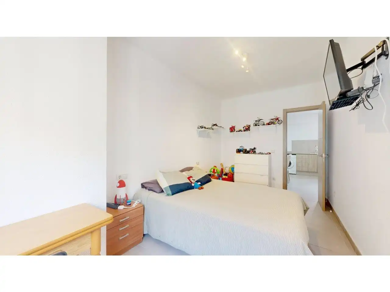 Schlafzimmer von Wohnung zum Verkauf in Torrent mit Privatgarten und Terrasse