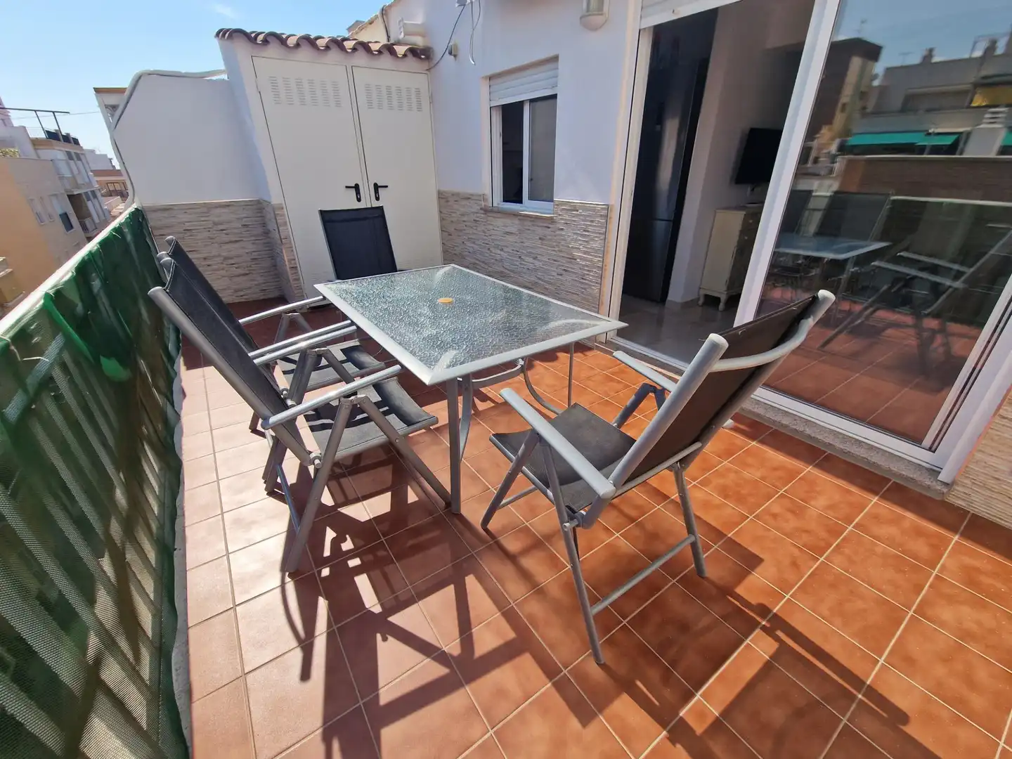 Terrasse von Dachboden zum Verkauf in Águilas mit Klimaanlage und Möbliert
