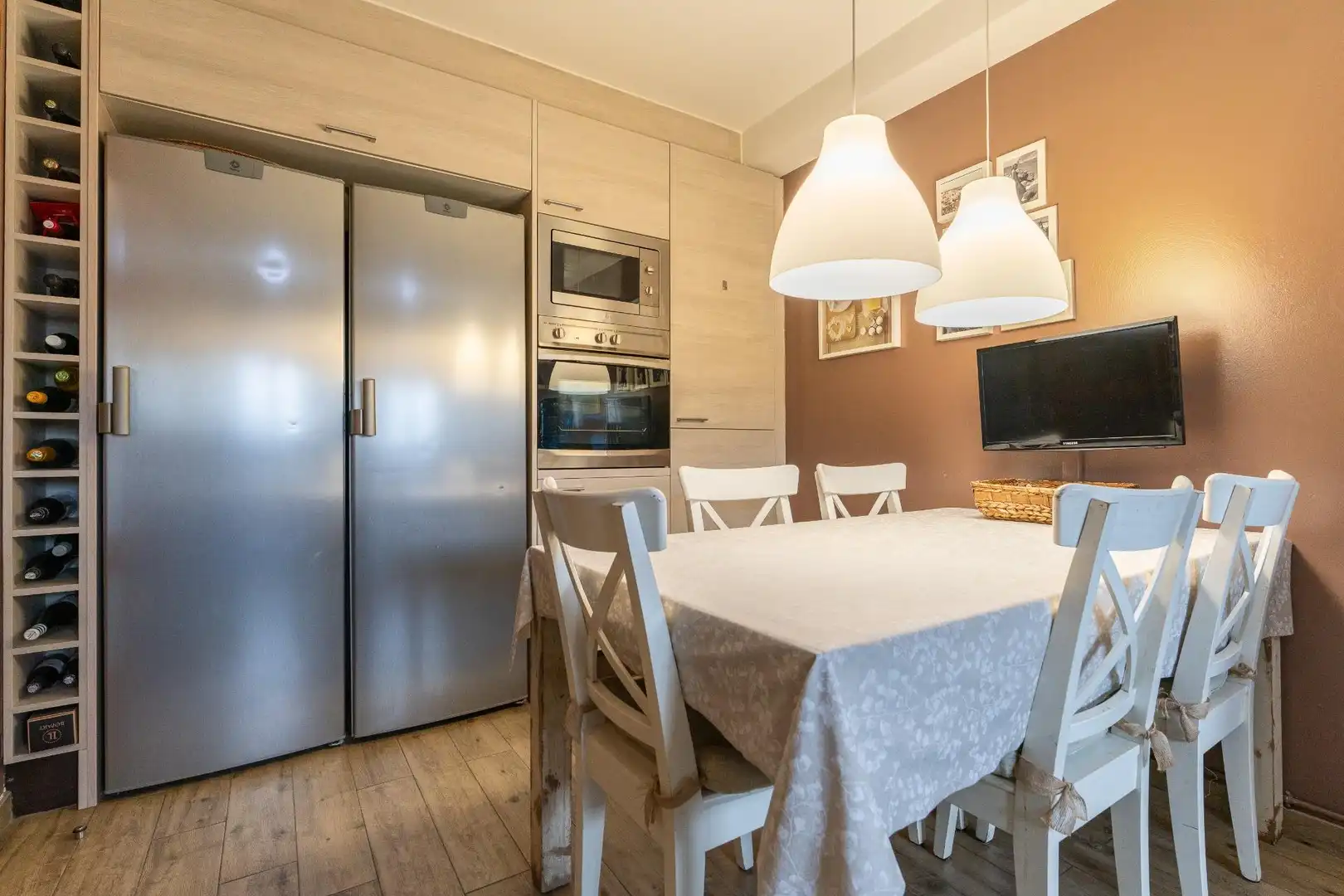 Cocina de Casa adosada en venta en Montbrió del Camp con Aire acondicionado, Calefacción y Jardín privado